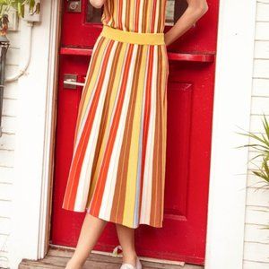 Lucy Paris Katrina Rainbow Knit Skirt. Large